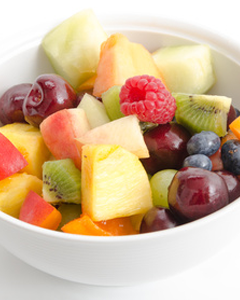 Salade de fruits express croquante