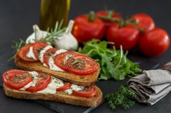 Entrée : Bruschetta à l’Italienne