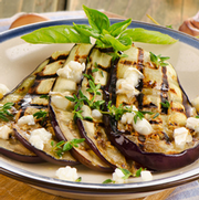 Aubergines grillées