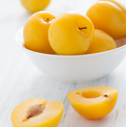 Mirabelles dorées au beurre salé